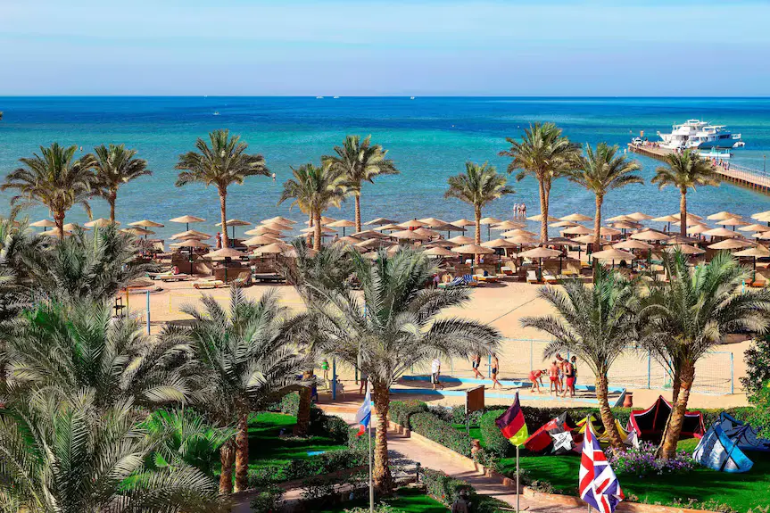 Flughafen Hurghada nach Golden Beach Resort Hurghada
