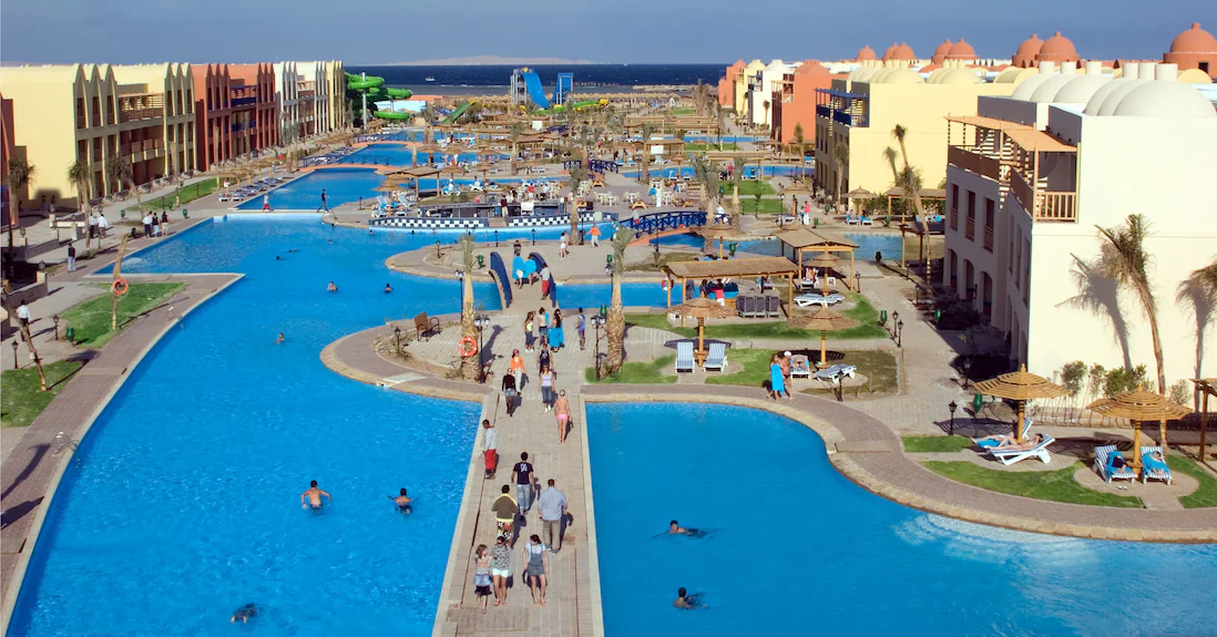 Privattransfer vom Hurghada Airport zum Titanic Beach Spa & Aqua Park